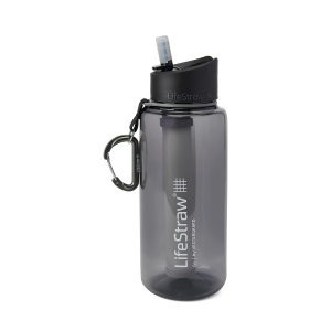 LifeStraw Go 2-Stage Filter Bottle, Unisex, Erwachsene, Grau, 1 l